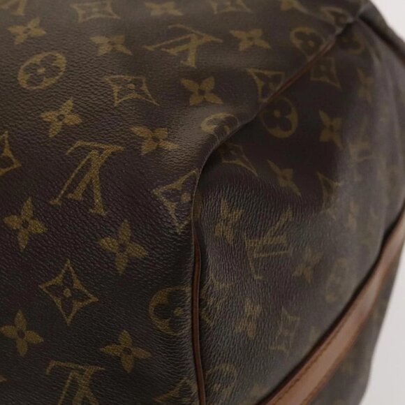 LOUIS VUITTON Monogram Keepall Bandouliere 55 Boston Bag M41414 LV Auth 138728 - Picture 3 of 16